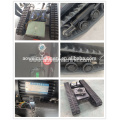 China Factory Track Undercarriage Rubber Chassis for Excavator Use